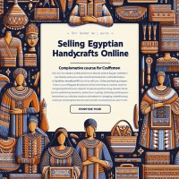 بيع الحرف اليدوية المصرية عبر الإنترنت: الدورة الشاملة للحرفيين